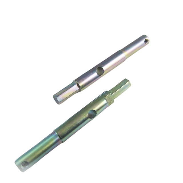 Precision CNC Turning Machine Parts Bearbetning av aluminiumaxlar för automatiseringsutrustning