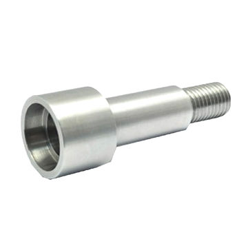 เครื่องกัด Cnc สแตนเลสผลิตฟิตติ้งหัวชิ้นส่วนที่มีความแม่นยำ