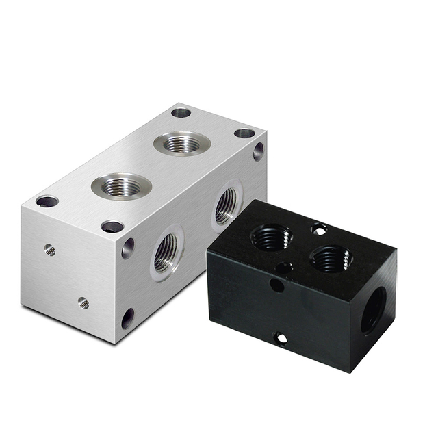 Bộ phận trục cơ sở khối nh&ocirc;m gia c&ocirc;ng phay ch&iacute;nh x&aacute;c CNC